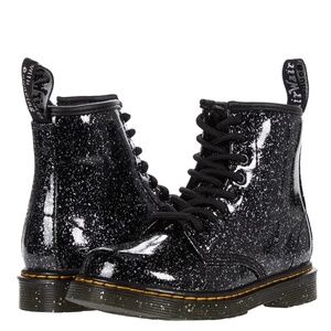 Dr Martens Kids Sparkle Lace Up Fashion Boot (Little Kid) size 12 - New w/o Tag